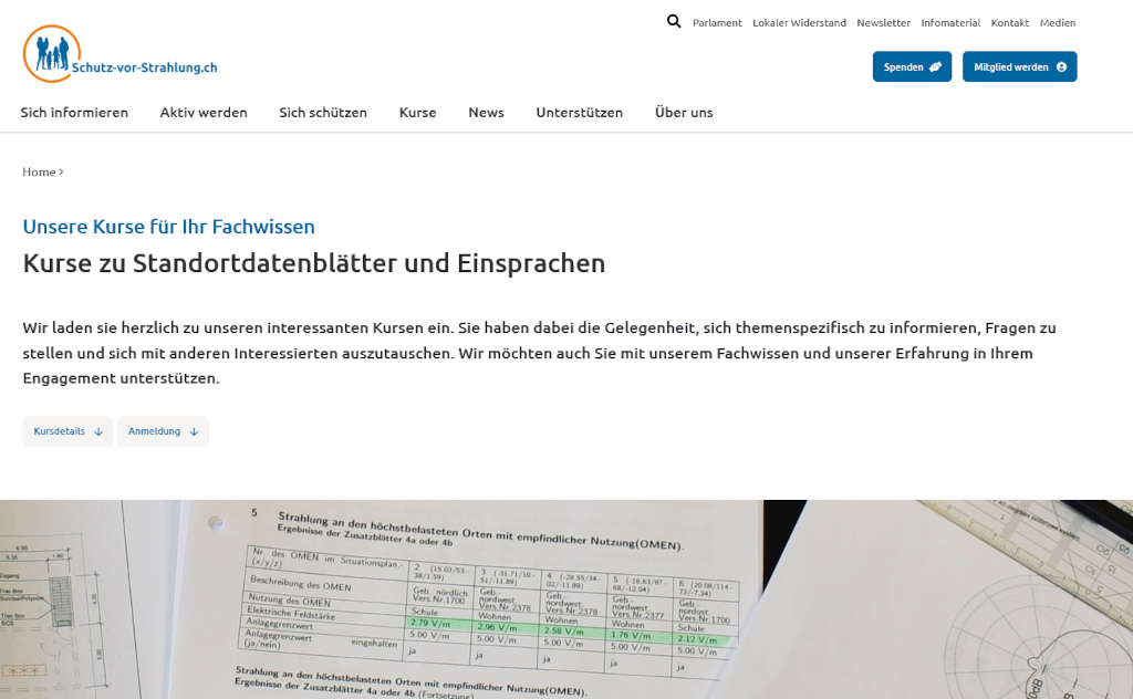 Kurse_Standortdatenblatt_einsprache_mobilfunkantenne